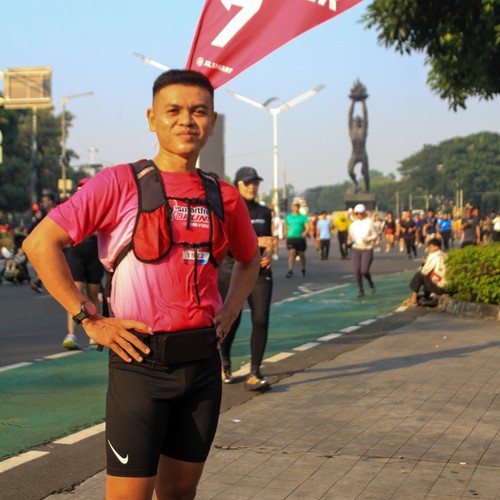 Race photo from SMARTFREN RUN 2026 VIBES