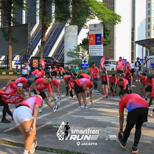 Race photo from SMARTFREN RUN 2026 VIBES