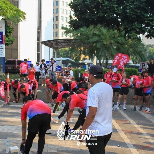 Race photo from SMARTFREN RUN 2026 VIBES
