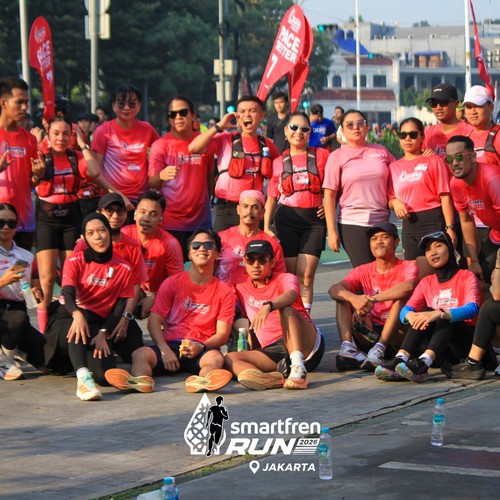 Race photo from SMARTFREN RUN 2026 VIBES