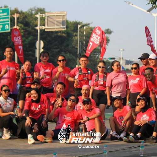 Race photo from SMARTFREN RUN 2026 VIBES