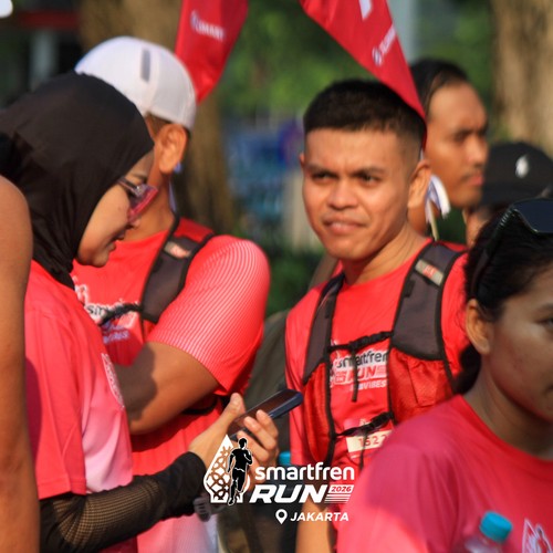 Race photo from SMARTFREN RUN 2026 VIBES