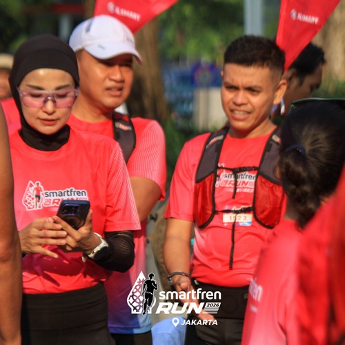 Race photo from SMARTFREN RUN 2026 VIBES