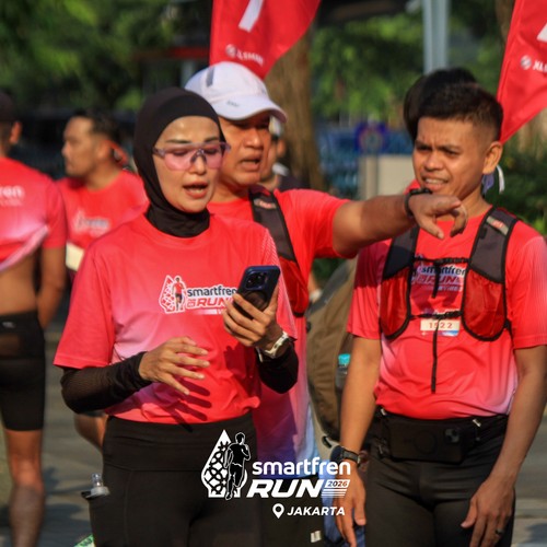 Race photo from SMARTFREN RUN 2026 VIBES