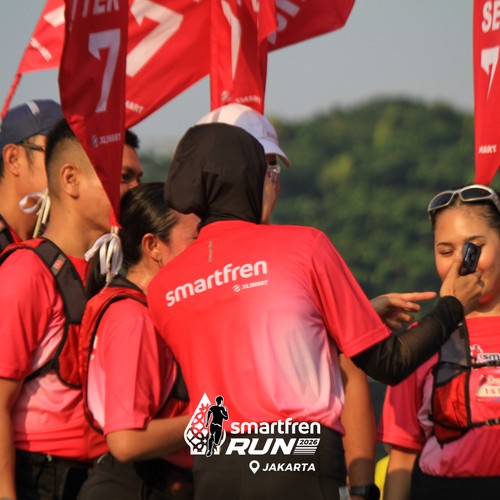 Race photo from SMARTFREN RUN 2026 VIBES