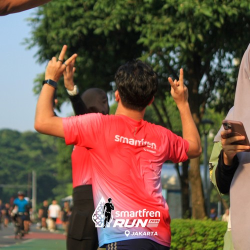 Race photo from SMARTFREN RUN 2026 VIBES