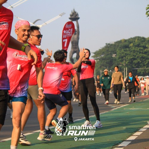 Race photo from SMARTFREN RUN 2026 VIBES