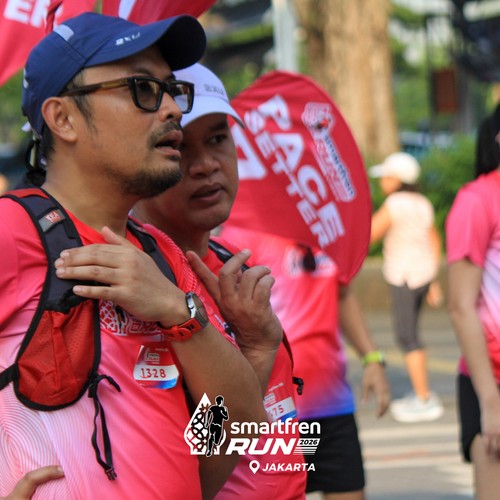 Race photo from SMARTFREN RUN 2026 VIBES