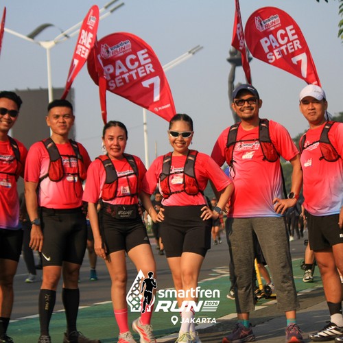 Race photo from SMARTFREN RUN 2026 VIBES