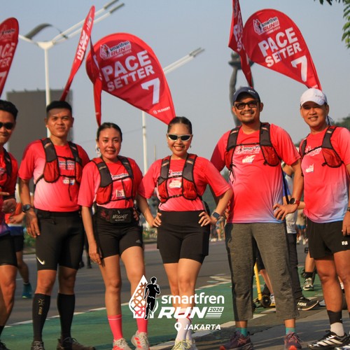 Race photo from SMARTFREN RUN 2026 VIBES