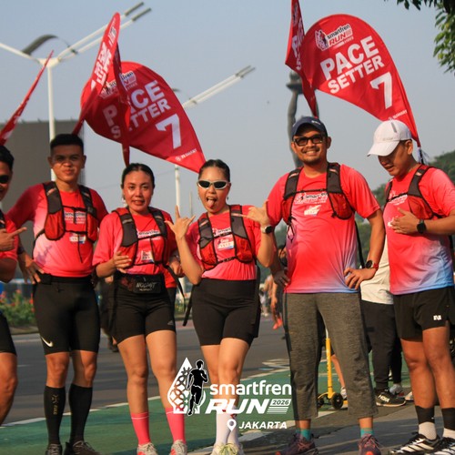 Race photo from SMARTFREN RUN 2026 VIBES