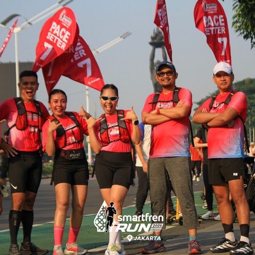 Race photo from SMARTFREN RUN 2026 VIBES
