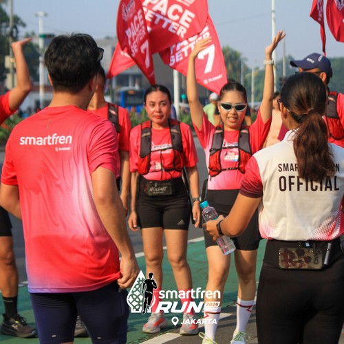 Race photo from SMARTFREN RUN 2026 VIBES