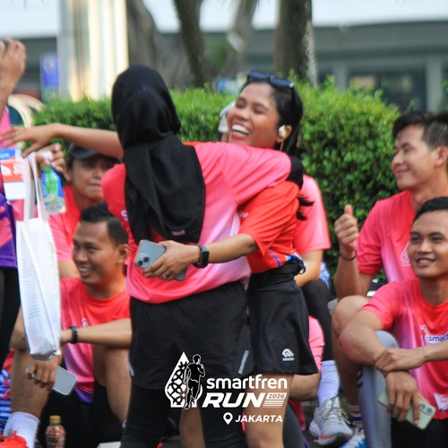 Race photo from SMARTFREN RUN 2026 VIBES