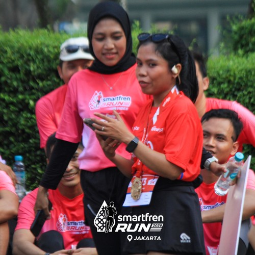 Race photo from SMARTFREN RUN 2026 VIBES