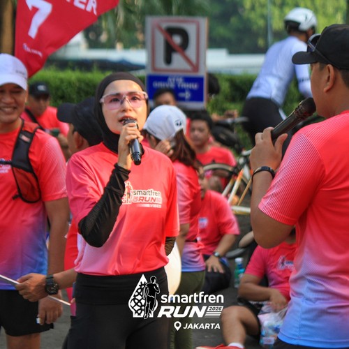 Race photo from SMARTFREN RUN 2026 VIBES