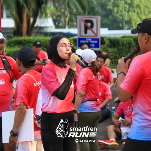 Race photo from SMARTFREN RUN 2026 VIBES