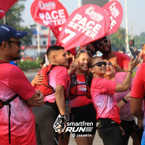 Race photo from SMARTFREN RUN 2026 VIBES