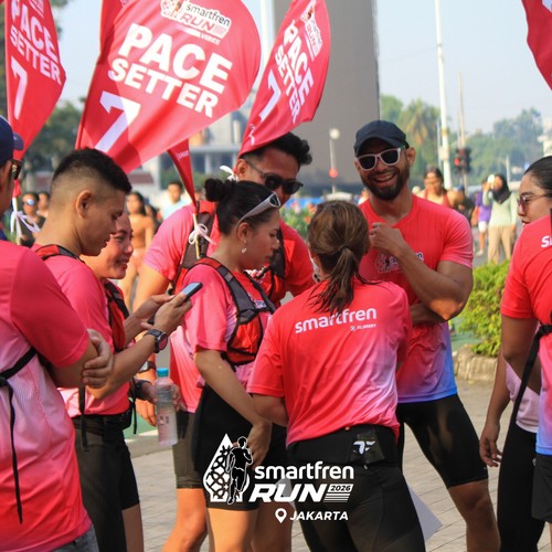 Race photo from SMARTFREN RUN 2026 VIBES
