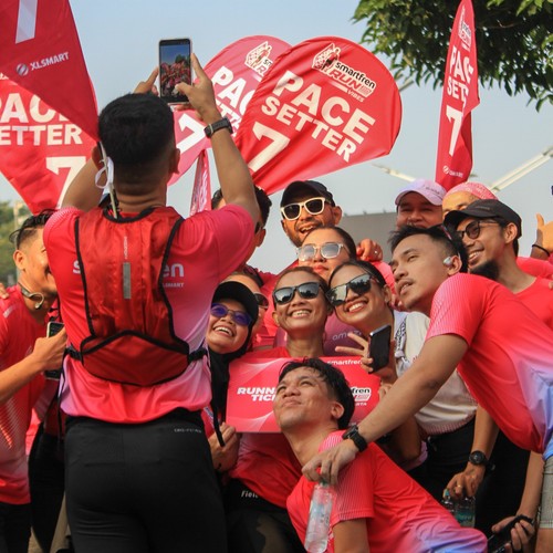 Race photo from SMARTFREN RUN 2026 VIBES