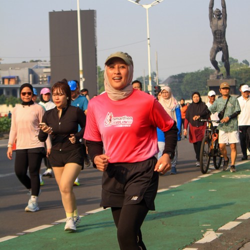 Race photo from SMARTFREN RUN 2026 VIBES