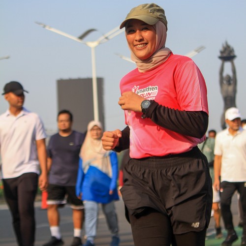Race photo from SMARTFREN RUN 2026 VIBES