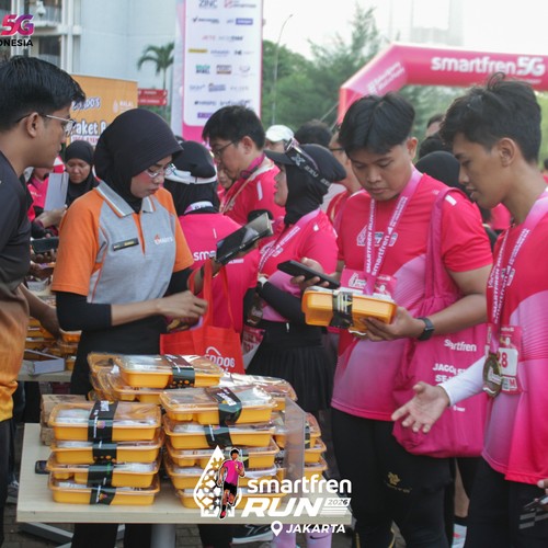Race photo from SMARTFREN RUN 2026
