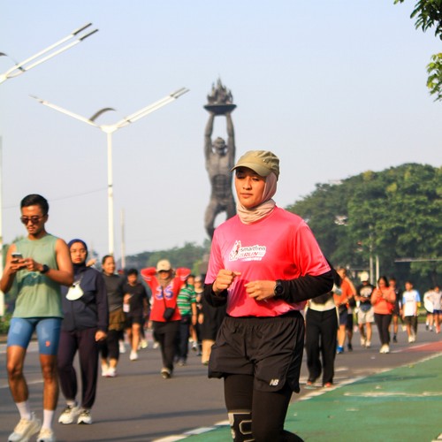 Race photo from SMARTFREN RUN 2026 VIBES