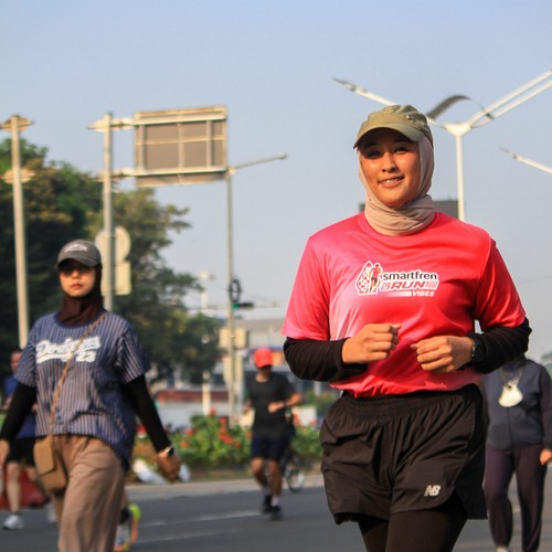Race photo from SMARTFREN RUN 2026 VIBES