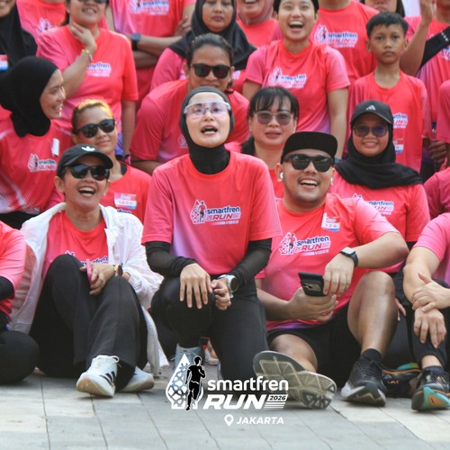 Race photo from SMARTFREN RUN 2026 VIBES