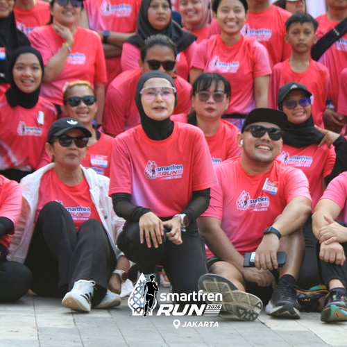 Race photo from SMARTFREN RUN 2026 VIBES