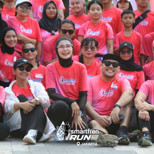 Race photo from SMARTFREN RUN 2026 VIBES