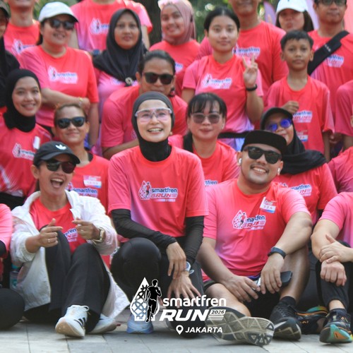 Race photo from SMARTFREN RUN 2026 VIBES