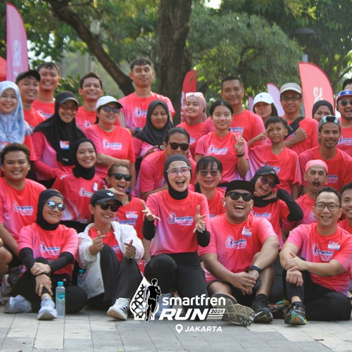 Race photo from SMARTFREN RUN 2026 VIBES