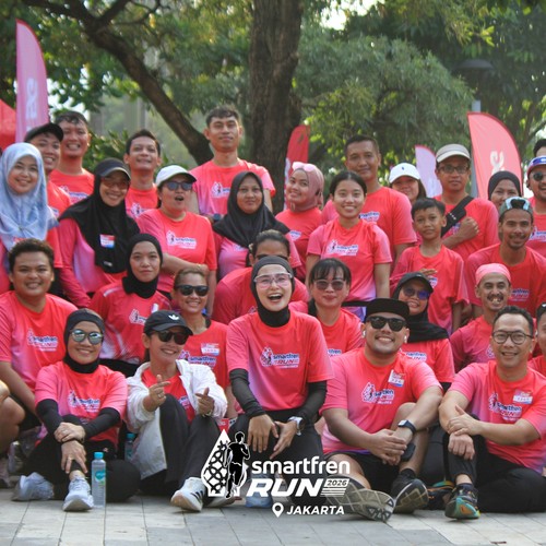 Race photo from SMARTFREN RUN 2026 VIBES