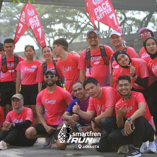 Race photo from SMARTFREN RUN 2026 VIBES