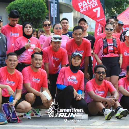 Race photo from SMARTFREN RUN 2026 VIBES