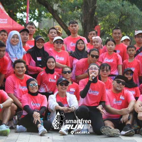 Race photo from SMARTFREN RUN 2026 VIBES