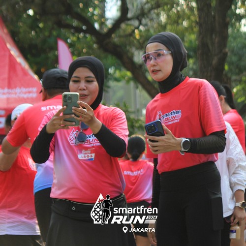 Race photo from SMARTFREN RUN 2026 VIBES