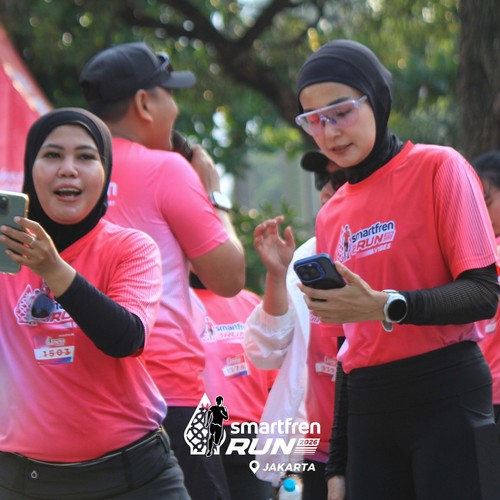 Race photo from SMARTFREN RUN 2026 VIBES