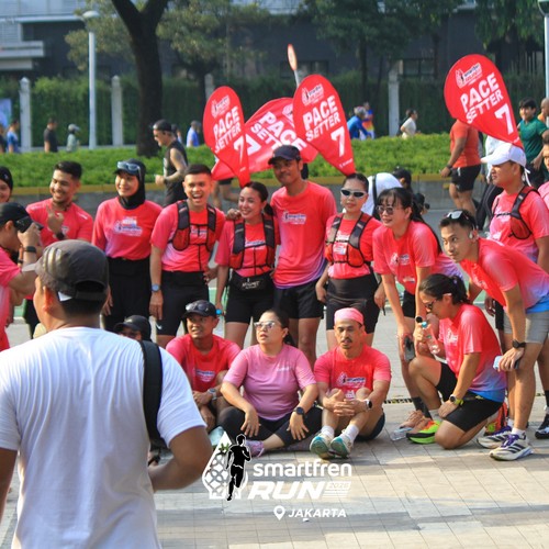 Race photo from SMARTFREN RUN 2026 VIBES