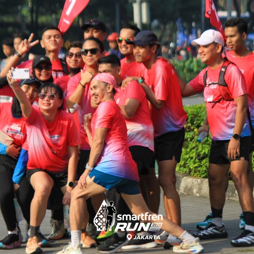 Race photo from SMARTFREN RUN 2026 VIBES