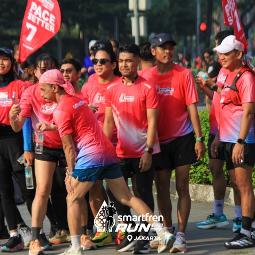 Race photo from SMARTFREN RUN 2026 VIBES
