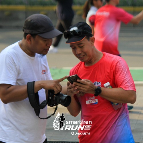 Race photo from SMARTFREN RUN 2026 VIBES