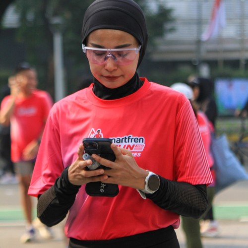 Race photo from SMARTFREN RUN 2026 VIBES