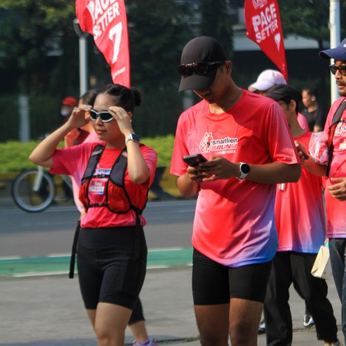 Race photo from SMARTFREN RUN 2026 VIBES