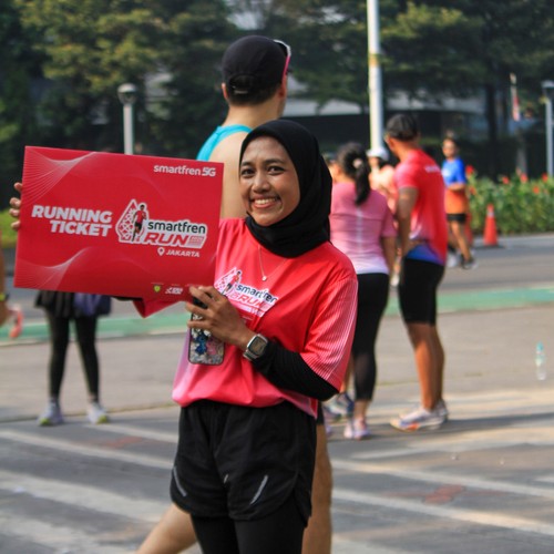Race photo from SMARTFREN RUN 2026 VIBES