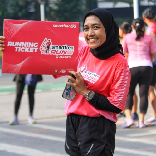 Race photo from SMARTFREN RUN 2026 VIBES