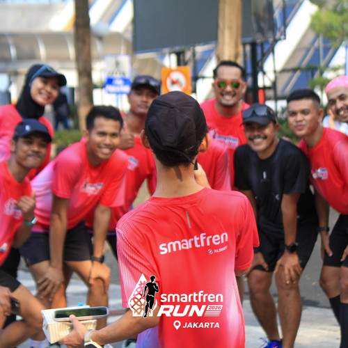 Race photo from SMARTFREN RUN 2026 VIBES