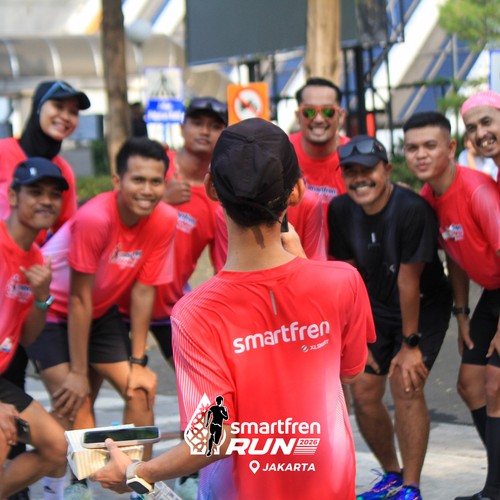 Race photo from SMARTFREN RUN 2026 VIBES